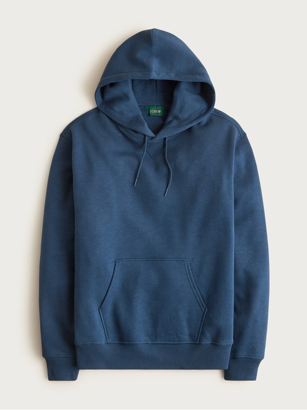 J. CREW '83 fleece hoodie in Nantucket Navy Size M NWT $128 CO176